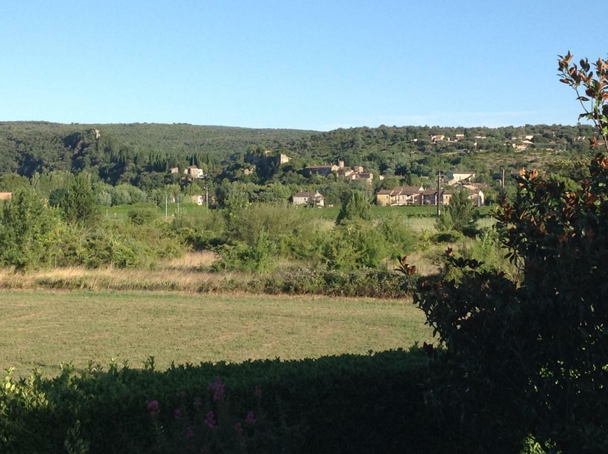 Au Mas Des Graviers Bed & Breakfast Salavas Bagian luar foto